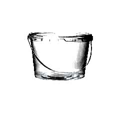 Kova Plastik Şeffaf 500 Gr 50 Adetli