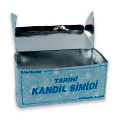 Kutu Kandil Simidi 8x17x8 Cm 250 Adetli