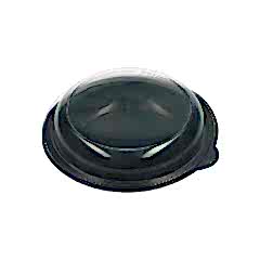 Salata Kabı Geniş Siyah 750 Gr Kap+Kapak