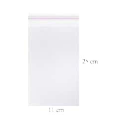 Opp Bantlı Şeffaf Poşet 11x25 Cm (1000 Ad)