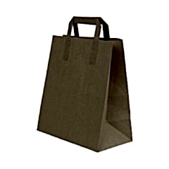 Çanta Kraft 25x28x14 Cm Düz Sap