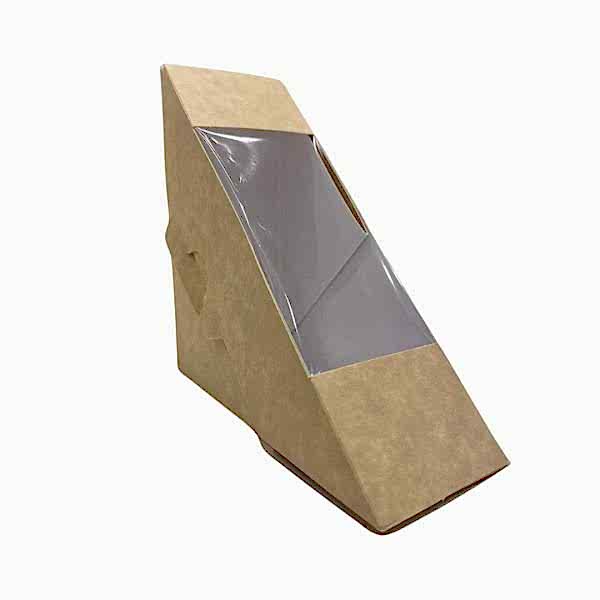 Kutu Sandviç Pencereli 12,5x12,5x18 Cm 100 Adetli