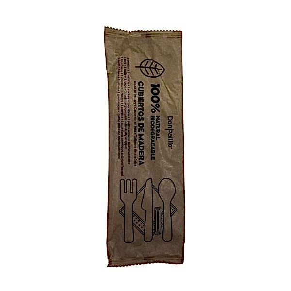 Yemek Seti 5 li Ahşap Çatal,Bıçak,Kaşık,Peçete,Kürdan