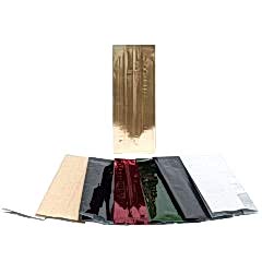 Yan Körüklü Torba Gold Alüminyum 12,5x40x8 Cm 500 Adetli