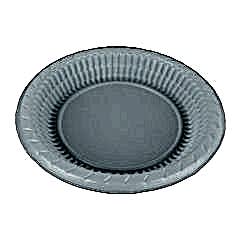 Tabak Plastik Çap 17 Cm