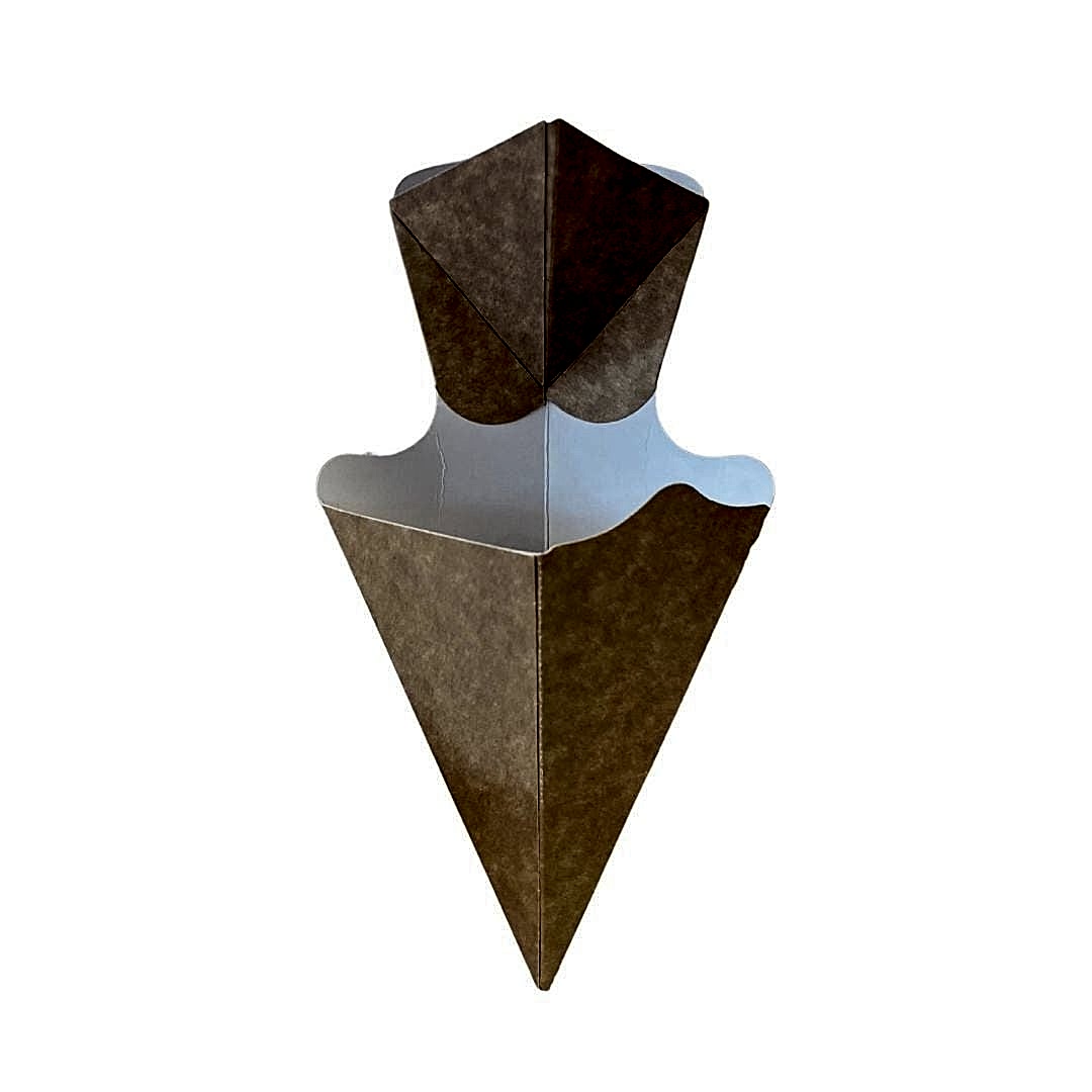 Kutu Cips Konik Kraft Sosluklu Büyük Boy 100 Adetli