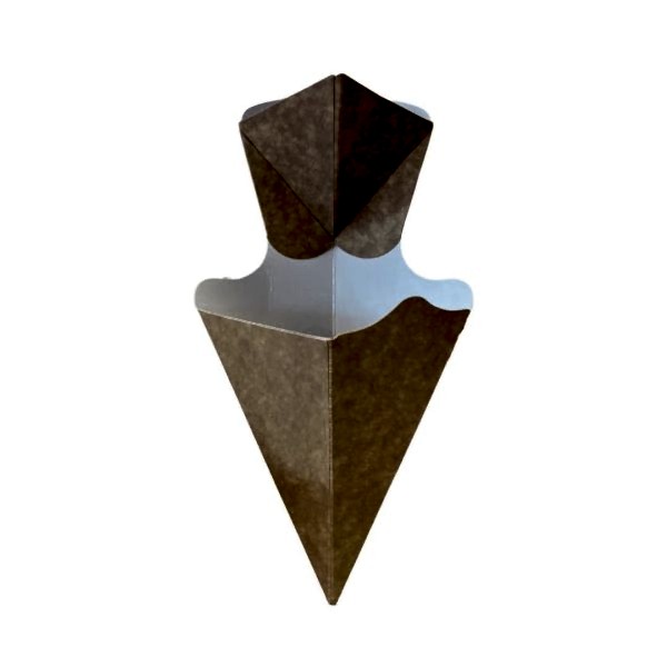 Kutu Cips Konik Kraft Sosluklu Büyük Boy 100 Adetli