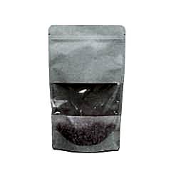 Kilitli Doypack Beyaz Kraft Pencereli 20x30x5 Cm