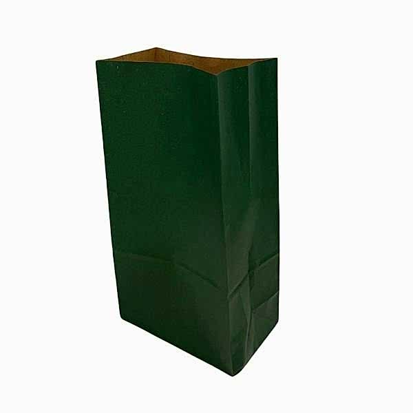 Kese Kağıdı Kraft Kare Dipli Yeşil 15x29x8 cm