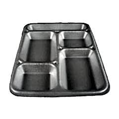 Köpük Tabldot 5 Bölmeli 100 Adetli