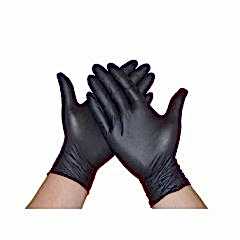 Eldiven Nitril Siyah