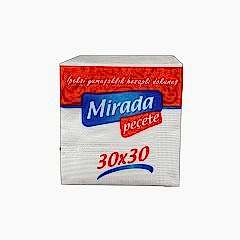 Peçete tek kat 30x30cm 100 yaprak