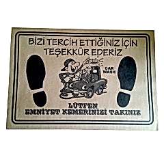 Araba Paspası Kraft 35x50 Cm