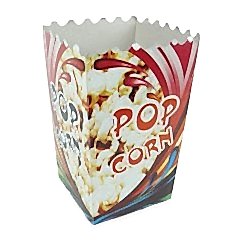 Kutu Popcorn Büyük Standart 11x13x21 Cm 500 Adetli