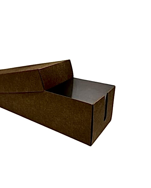 Kutu Çubuk Waffle Kraft 20x7x6 cm 500 Adet