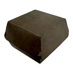 Kutu Hamburger Büyük 13x13x10 Cm Kraft