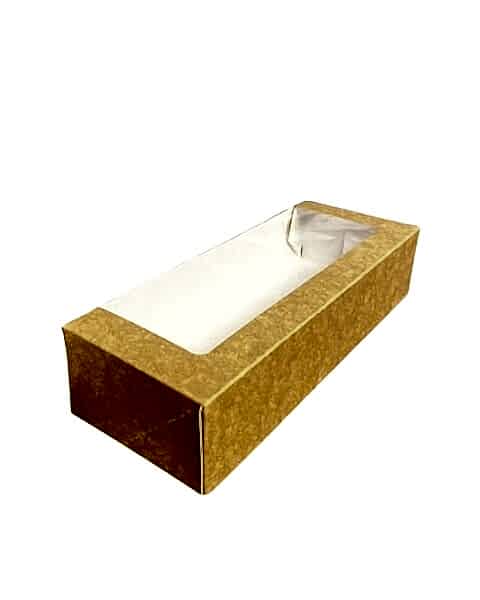 Kutu Sushi Pencereli Orta 20x8x4,5 Cm 50 Adetli
