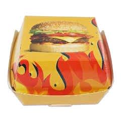 Kutu Hamburger Küçük 9x9x7 Cm Standart 100 Adetli