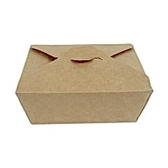 Yemek Kutusu Kraft 70 Oz 170x210x70 Mm 50 adetli