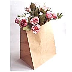 Kese Kraft 22x28x11 Cm Kare Dipli