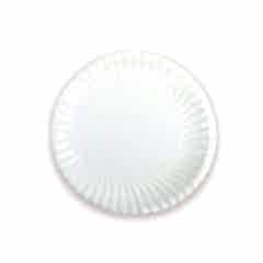 Karton Tabak Yuvarlak Çap 22 cm 100 adetli