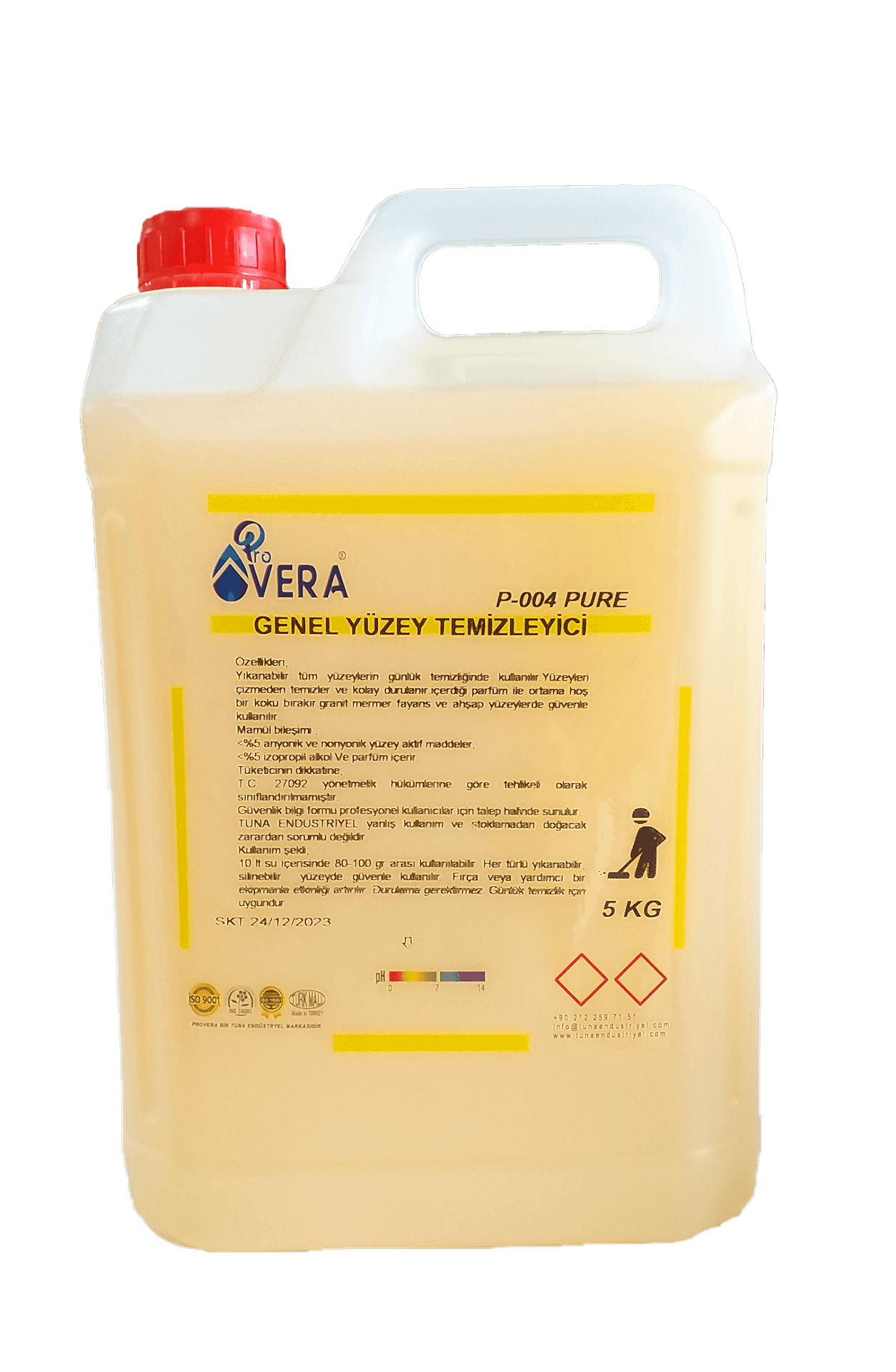 Deterjan Yuzey Temizleyici 5 Kg Lık