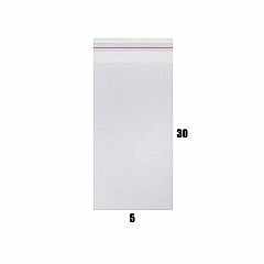 Opp Bantlı Şeffaf Poşet 5X30 Cm  (1000 Ad)