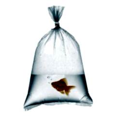 Naylon Torba Beşlik 30x52 cm 1 kglık pakette