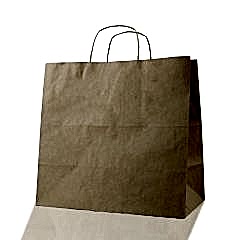 Çanta Kraft 30x28x16 Cm Burgu Sap