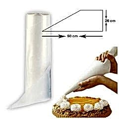 Tek Kullanımlık Krema Sıkma Torbası 26x50 cm 72 adetli