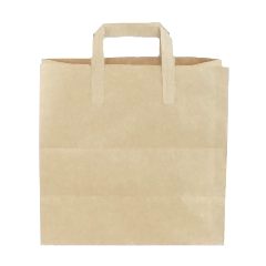 Çanta Kraft 30x28x16 Cm Düz Sap
