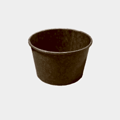 Karton Dondurma Kabı 200 Cc Kraft Baskısız