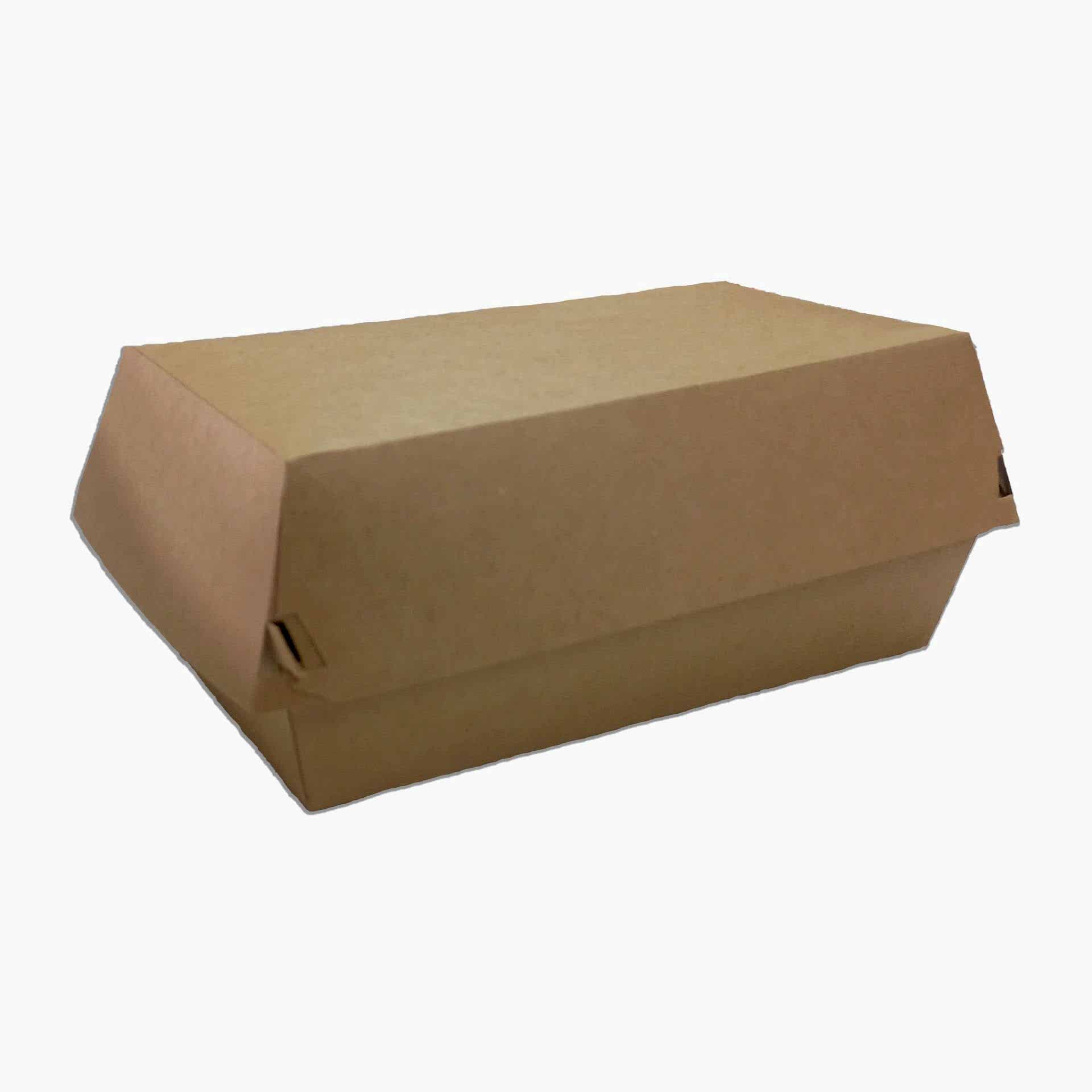 Kutu Hamburger Seperatörlü Kraft 200 Adet