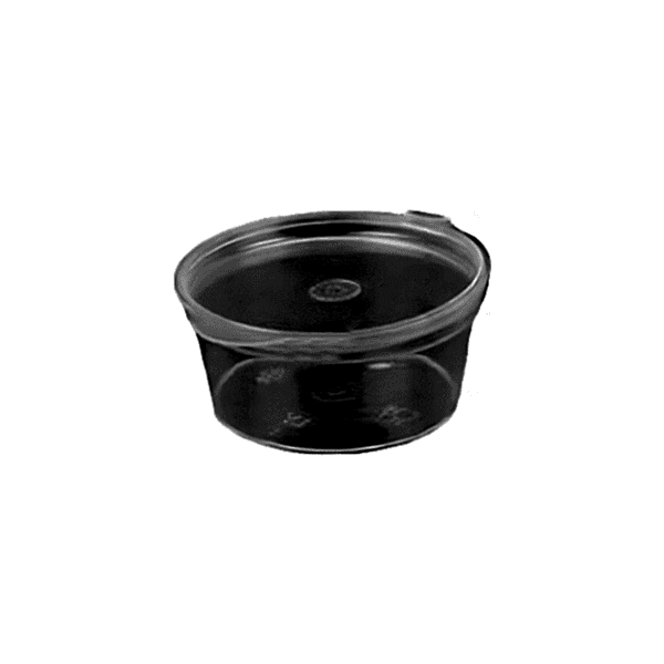 Sos Kabı 1 Oz  PP Kendinden Kapaklı 100 adetli