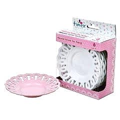 Kristal Çay Tabağı 6 Adet