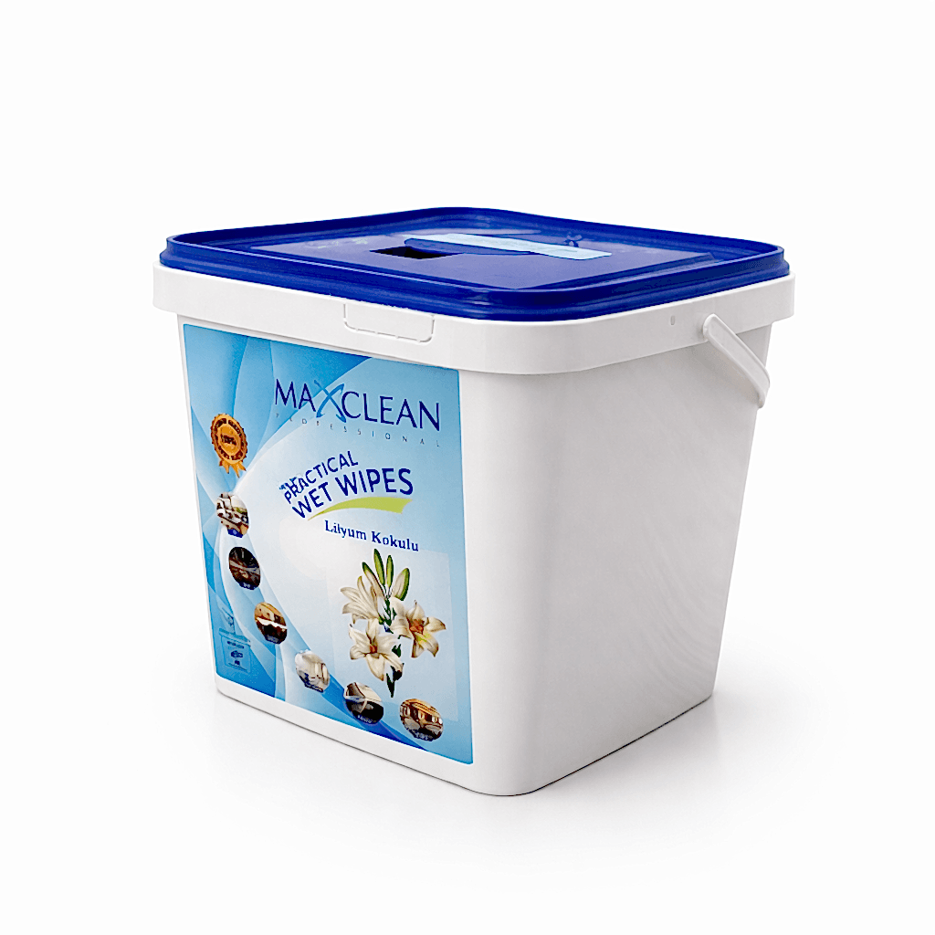 Yüzey Temizlik Mendili Kovalı 250 Adetli