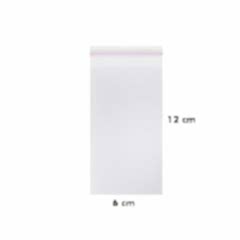 Opp Bantlı Şeffaf Poşet 6x12 Cm  (1000 Ad)