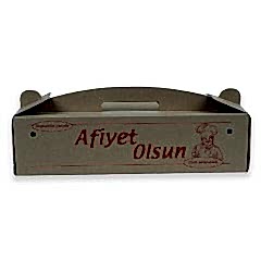 Kutu Lahmacun Saplı Tst Küçük 12x40x10Cm 100 Adetli