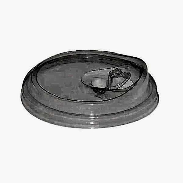 Plastik Bardak Kapağı Klips PET, çap 95mm 100 adetli