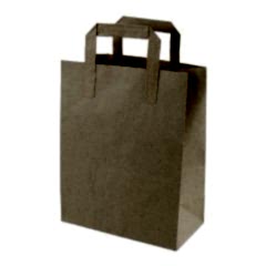 Çanta Kraft 22x28x11 Cm Düz Sap