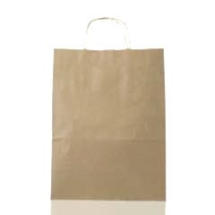 Çanta Kraft 22x28x11 Cm Burgu Saplı 50 adetli