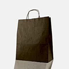 Çanta Kraft 25x31x12 Cm Burgu Sap Kraft