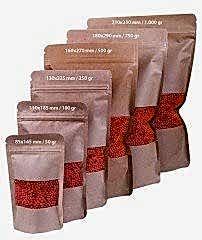 Kilitli Doypack Kraft Pencereli Numune Seti