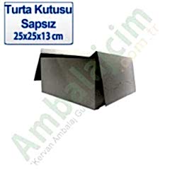 Kutu Turta Sapsız 25x25x13 Cm 100 Adetli