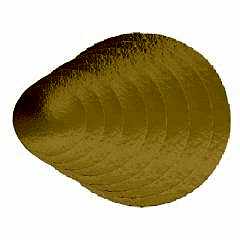 Pasta Altı Gold Mukavva Karton Çap 10 Cm 100 Adetli