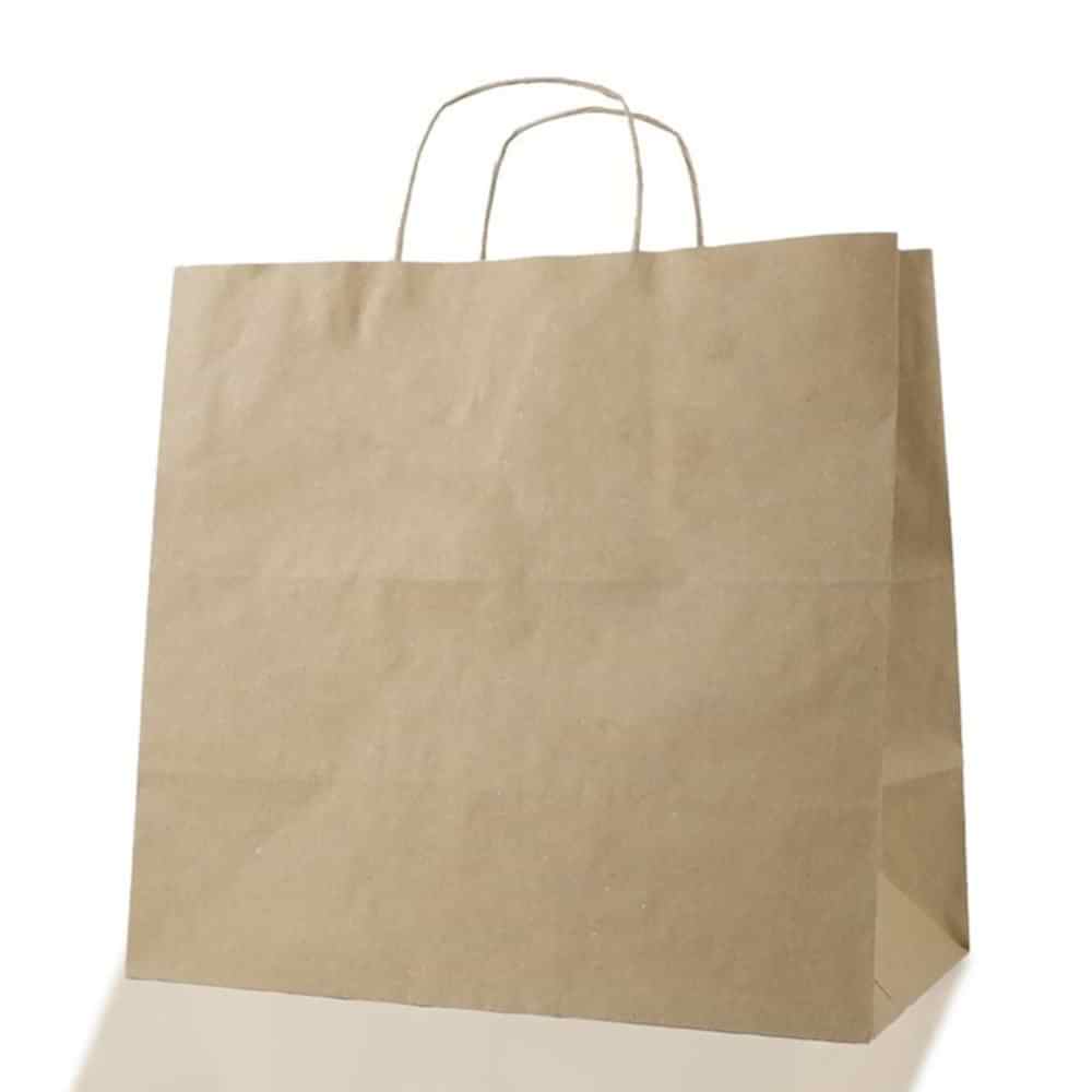 Çanta Kraft 32x28x16 Cm Burgu Sap