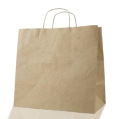 Çanta Kraft 32x28x16 Cm Burgu Sap